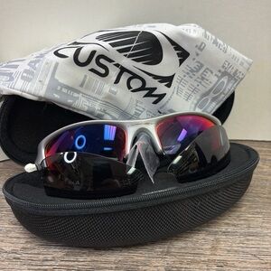 Oakley Flak Jacket Sunglasses /Extra set of Lenses & Cases